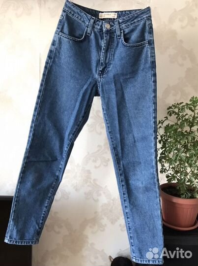 Джинсы мом для девочек