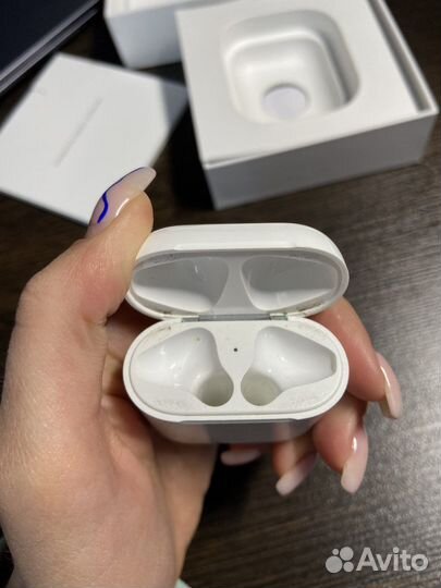 Кейс от airpods 2 +коробка