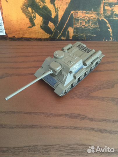 Масштабная модель су-100 из серии 