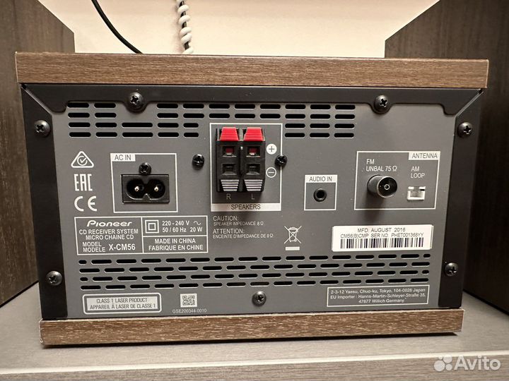 Музыкальный центр Pioneer X-CM56