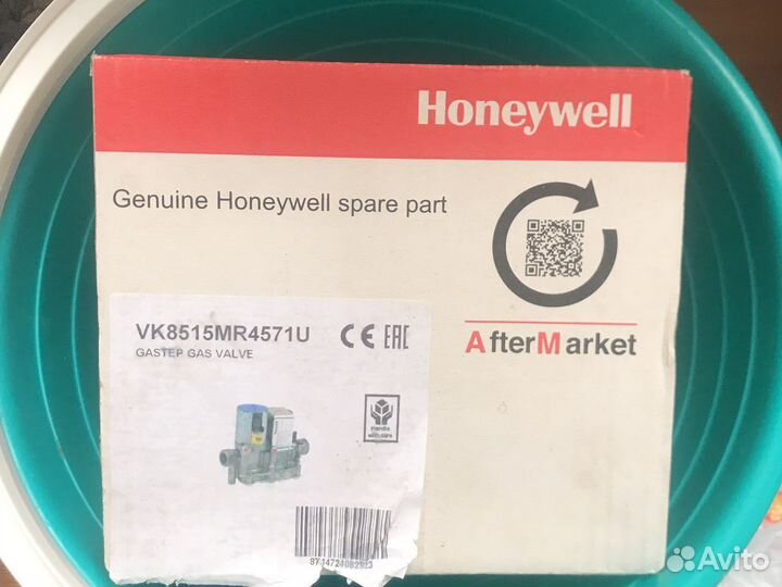Газовый клапан honeywell vk8515