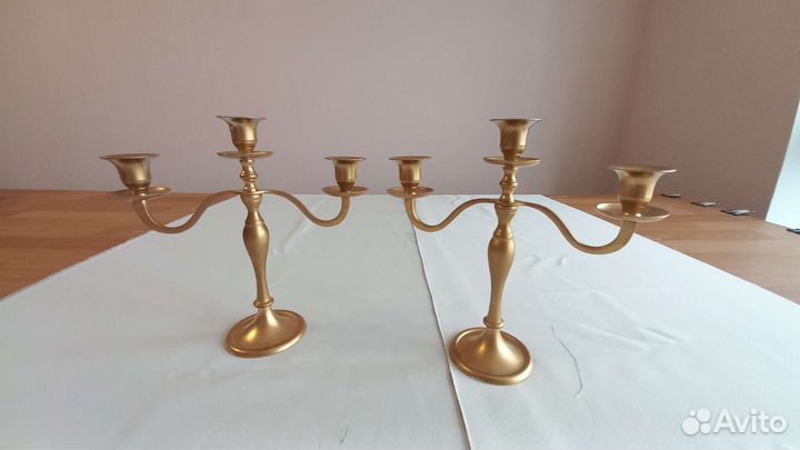 Подсвечник бронза