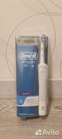 Новая зубная щетка oral-b vitality
