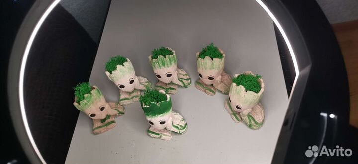 Кашпо, малыш грут