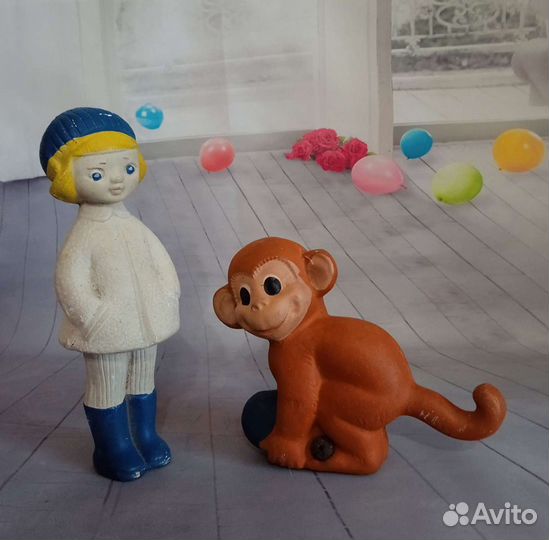 Резиновые игрушки СССР