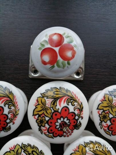 Винтажные фарфоровые дверные ручки СССР