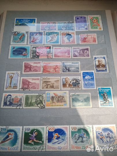 Почтовые марки СССР больше 1200 штук