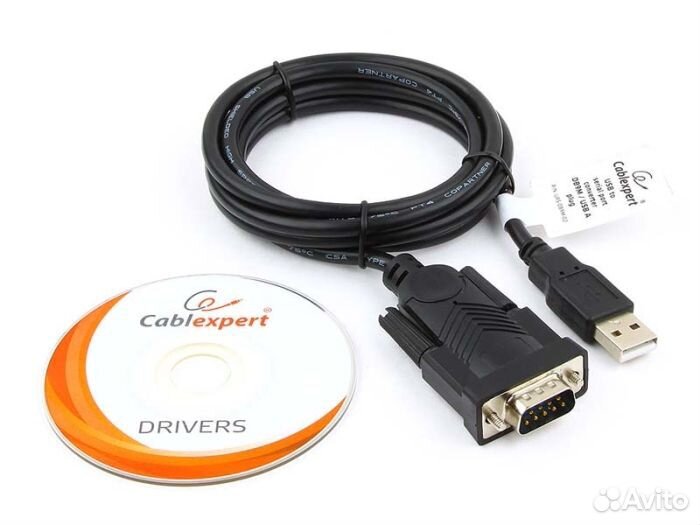 Конвертер USB-serial Cablexpert UAS-DB9M-02 A