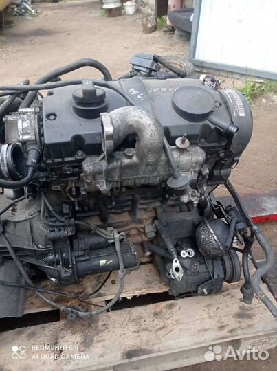 Двигатель Audi, Volkswagen 1,9 TDI AVB c00-04 г