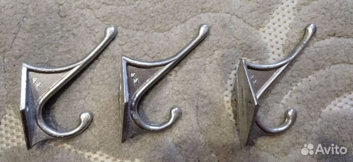 Крючки для одежды СССР, цена за 3шт