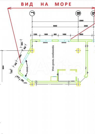 Квартира-студия, 39,7 м², 6/6 эт.