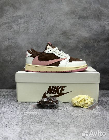 Кроссовки Nike Jordan 1 Travis Scott