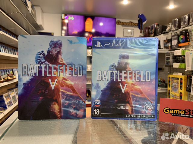 Battlefield 5 PS4 Игра + Steelbook (новое)