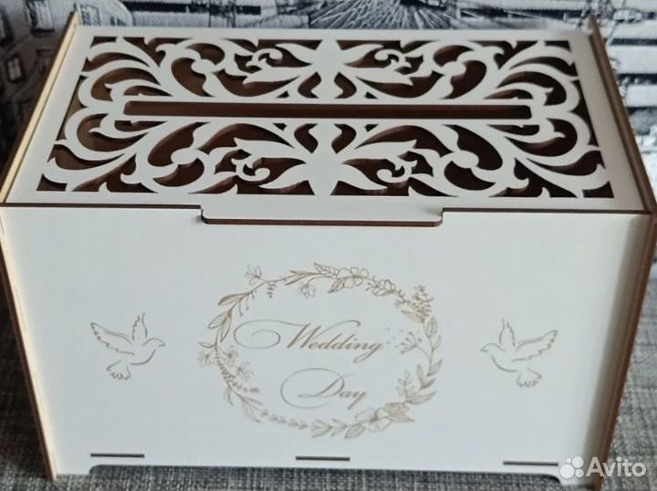 Свадебный сундучок для денег