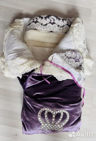 Конверт на выписку luxury baby императорский