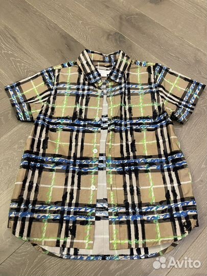 Burberry рубашка оригинал 110