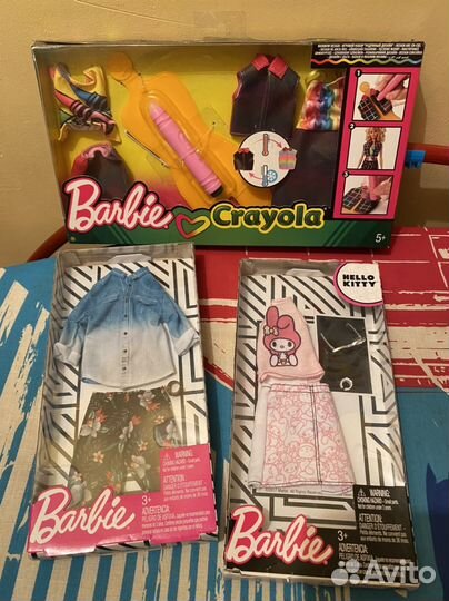 Одежда для барби mattel