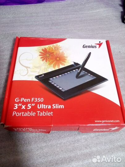 Графический планшет genius G-pen F350