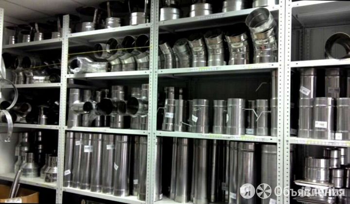 Сэндвич труба для дымохода (150*220 0.8мм нерж)