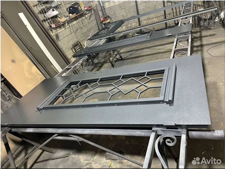 Ворота художественная ковка