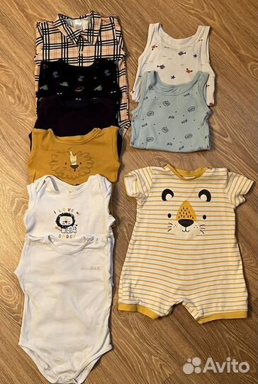 Пакет одежды на мальчика 74-80