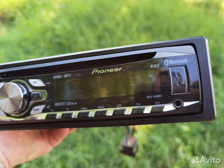 Магнитола Pioneer DEH 4400 BT Bluetooth отл сост