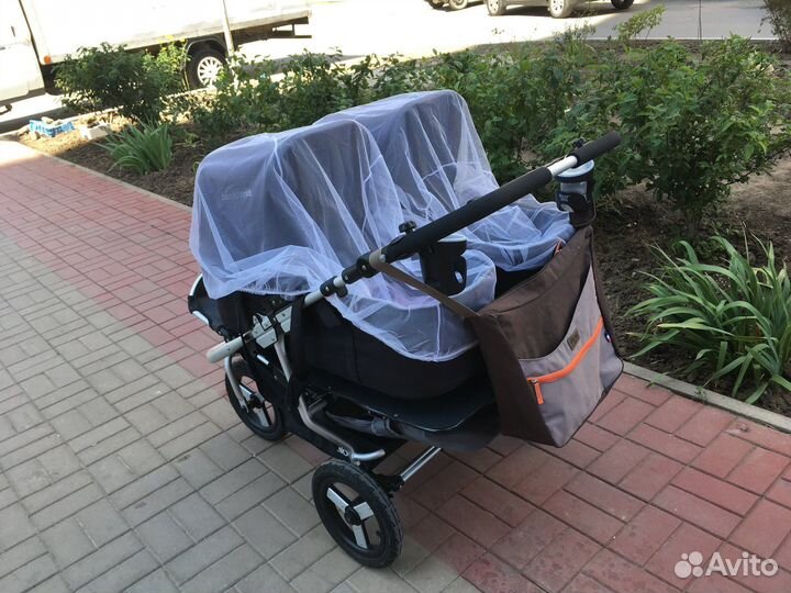 Коляска для двойни Bumbleride Indie Duo Twin