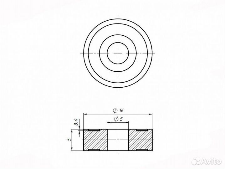 Подшипник 625 для 3D принтера
