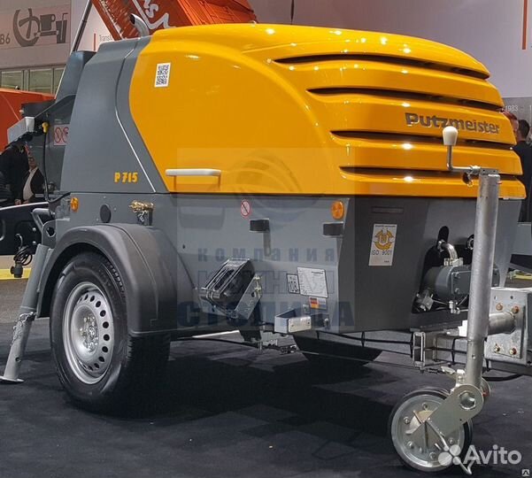 Бетононасос стационарный Putzmeister P718 NEW