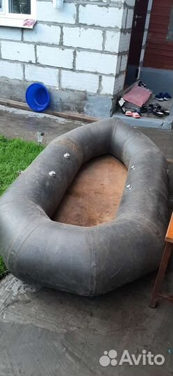 Лодка надувная резиновая бу