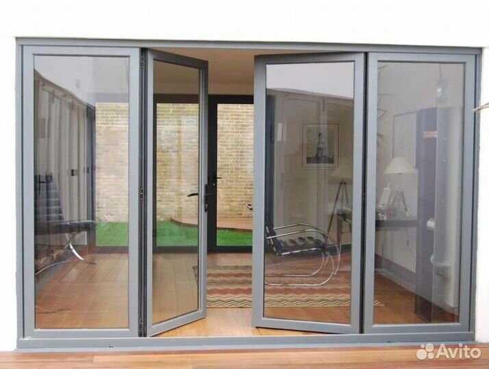 Алюминиевые двери