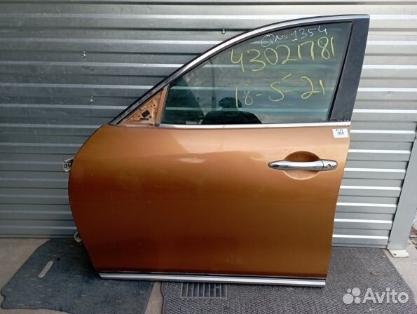 Infiniti FX QX70 S51 Дверь передняя задняя левая