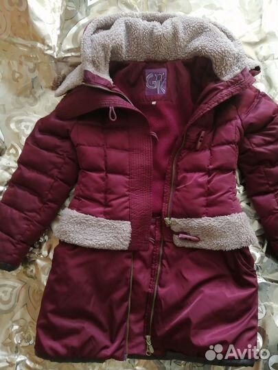 Пальто зимнее