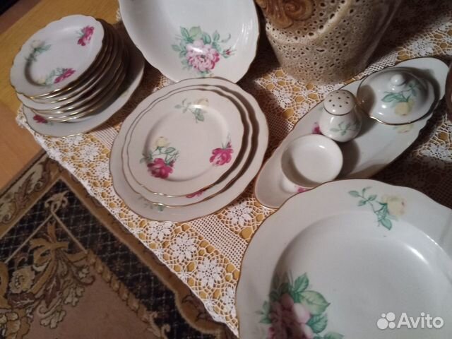 Сервиз столовый фарфор дулево на 4 персоны