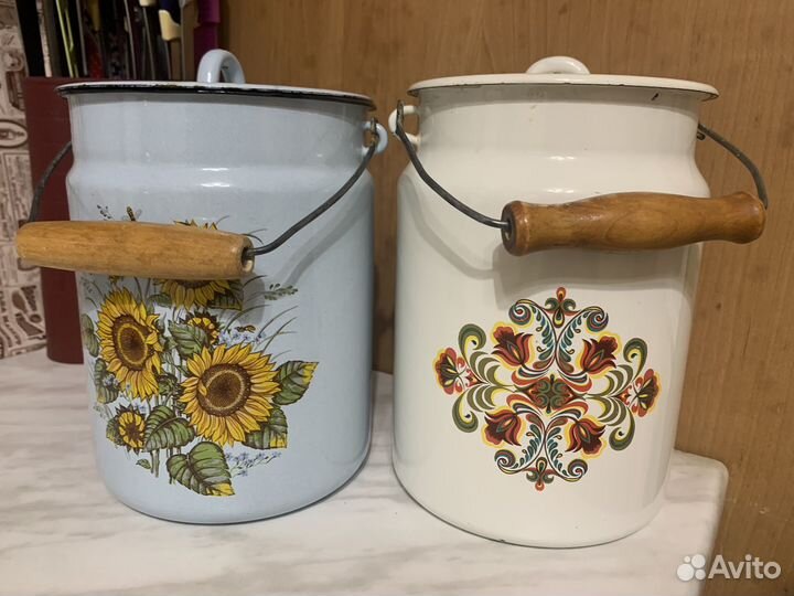 Бидон эмалированный