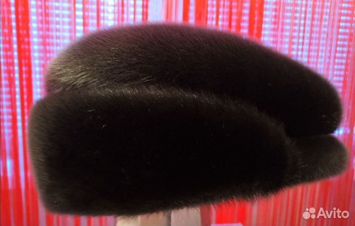 Меховая мужская кепка