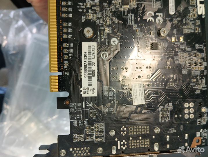 Видеокарта gtx750 ti 2 gb