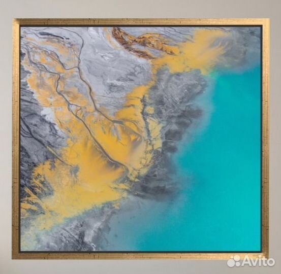 Картина маслом абстракция Детальная проработка