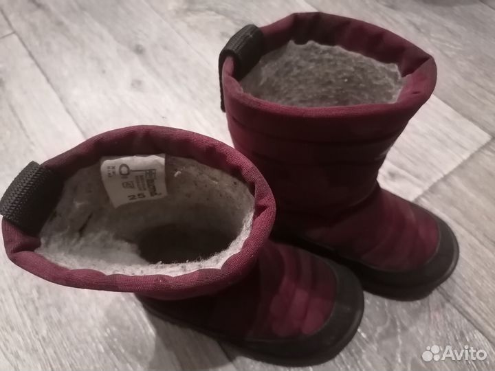 Сапожки зимние для девочки