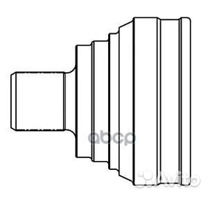 Шрус audi A4 I/A6 II/skoda/VW passat V 1.6-2.3