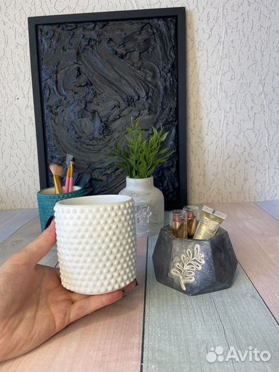 Продам кашпо из гипса