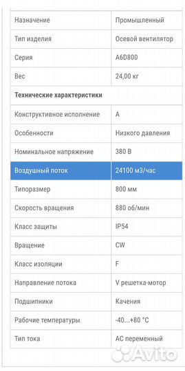 Вентилятор промышленый Ebmpapst 380в