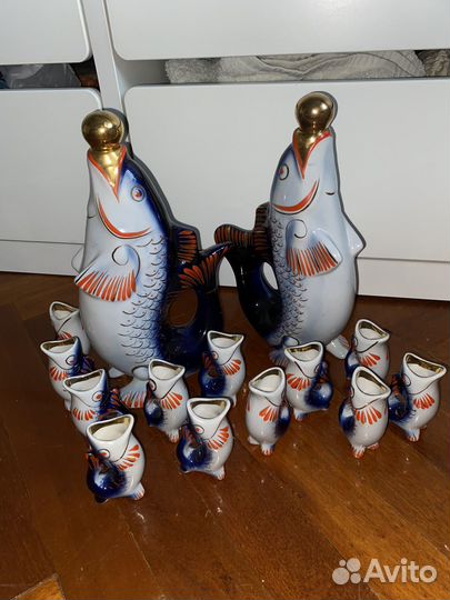 Штофы и графины СССР