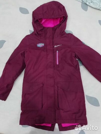 Парка для девочки Демисезон 128/134