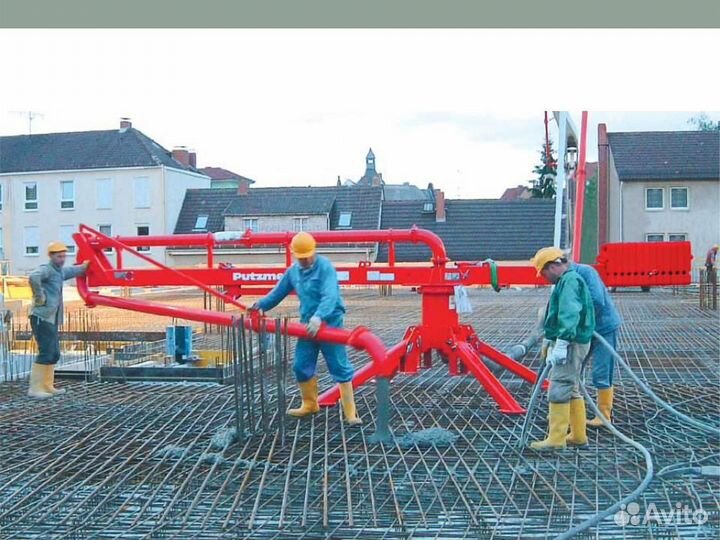 Аренда стационарного бетононасоса