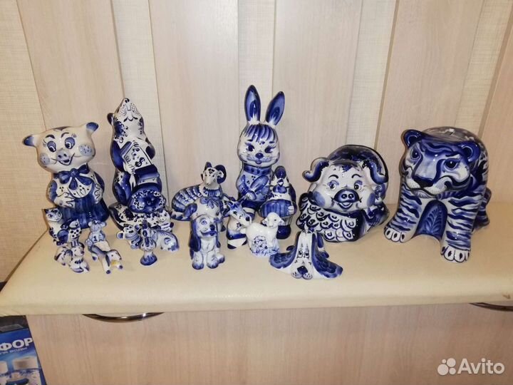 Авторская гжель пакетом