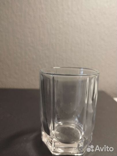 Стопки шестигранные стеклянные