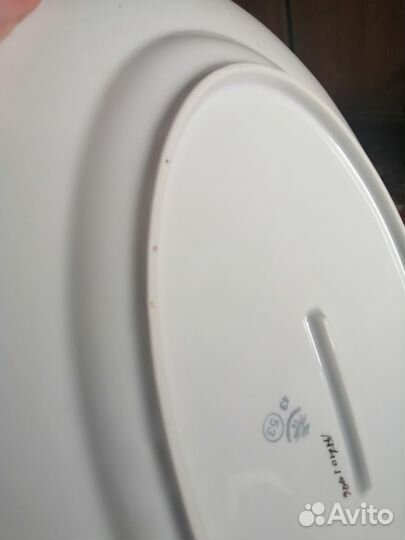 Блюдо большое фарфор Чехословакия