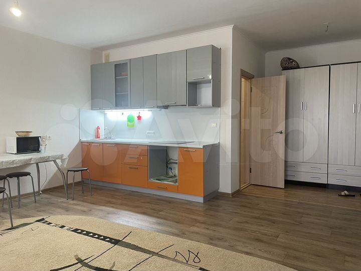 Квартира-студия, 35,5 м², 6/9 эт.