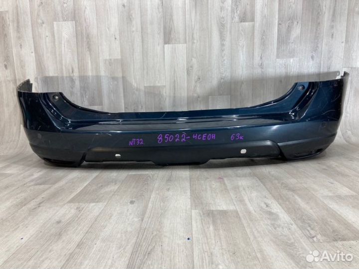 Бампер зад. nissan X-trail